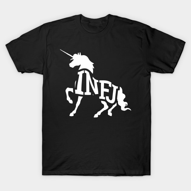 INFJ Personality Type T-Shirt by Madfido